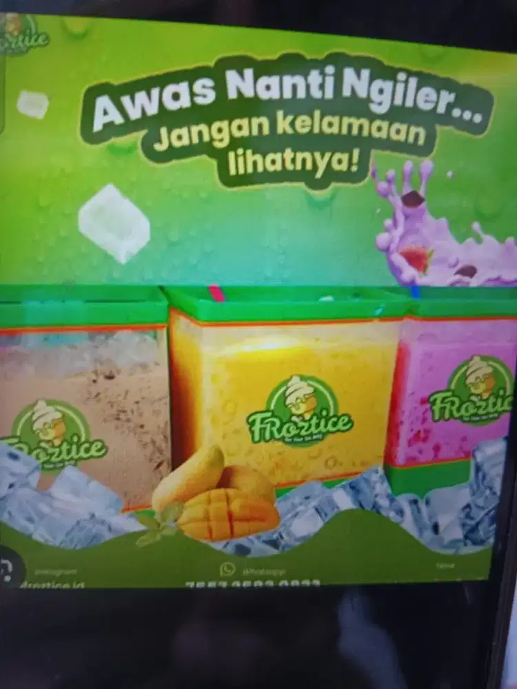 Dibutuhkan karyawati untuk jual es aquarium