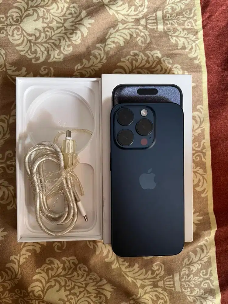 IPHONE 15 PRO 256GB RRSMI CUKAI FULL ORI