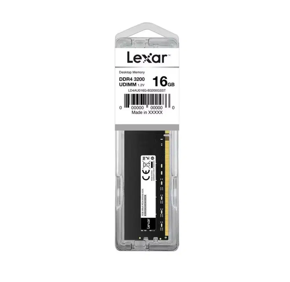 RAM DDR4 16Gb Lexar New