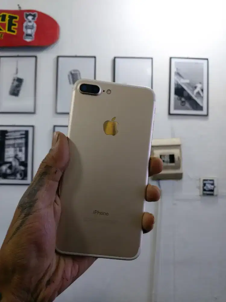 Iphone 7 plus 128gb second pemakaian lama
