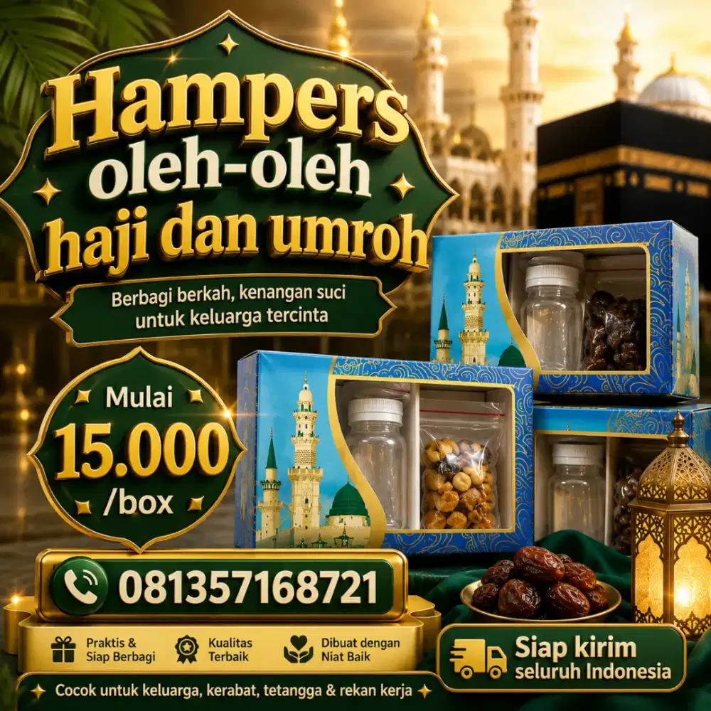 HAMPERS OLEH-OLEH HAJI DAN UMROH