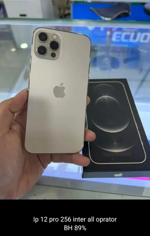 Iphone 12 pro 256gb garansi inter