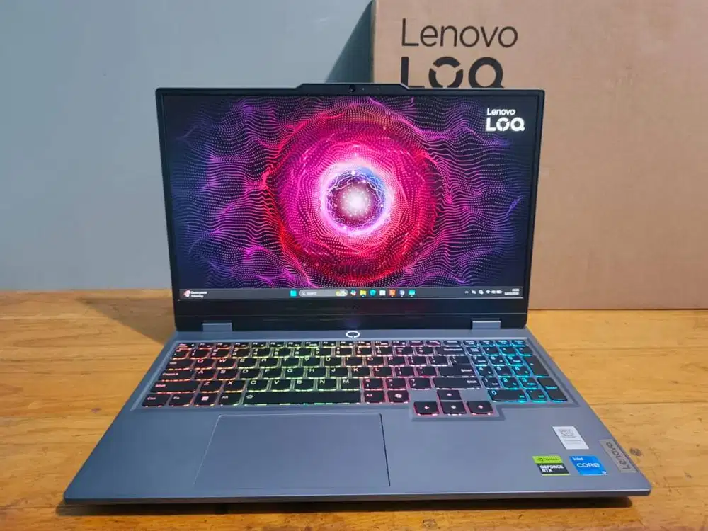 LOQ 15IRX9 i5-13450HX 12/512GB RTX 3050 6GB FHD 144Hz Garansi 2027