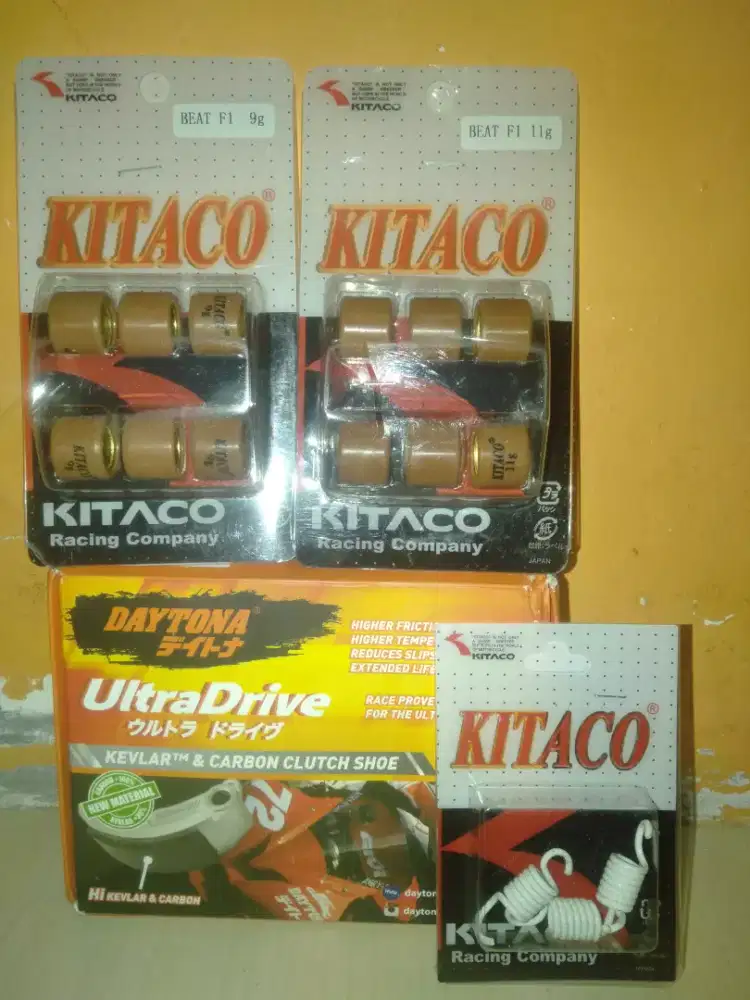 Upgrade kiriman Kampas Ganda, roller, per