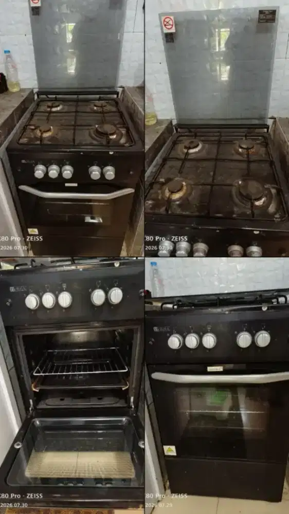 kompor gas + oven