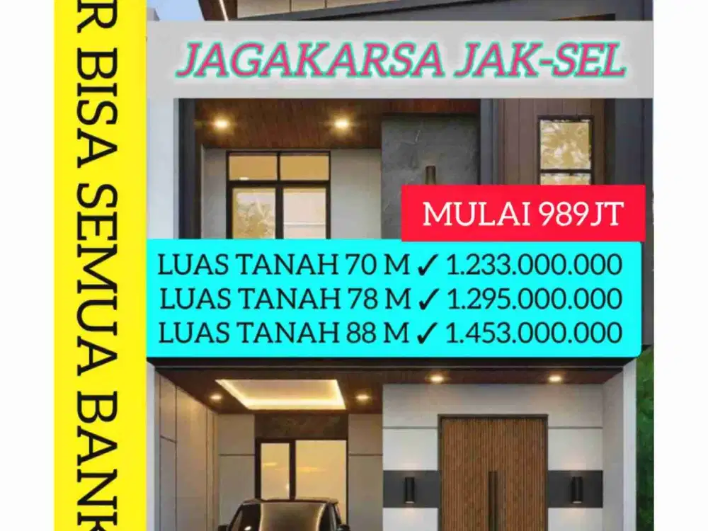 MULAI 989JUTAAN DIJAGAKARSA JAKARTA SELATAN