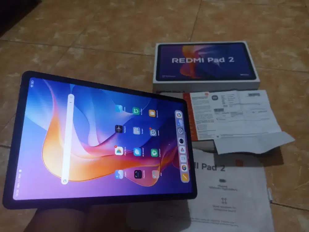 Redmi pad 2 fullset like new ram 4+4/128