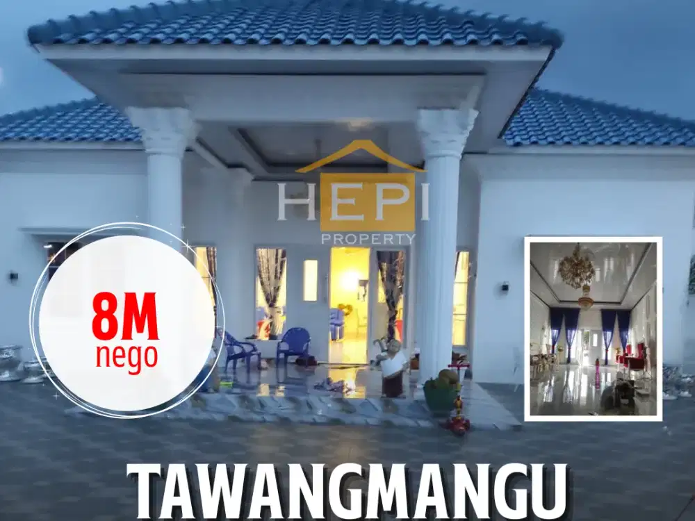Dijual Villa Baru Full Furnish di Tawangmangu
