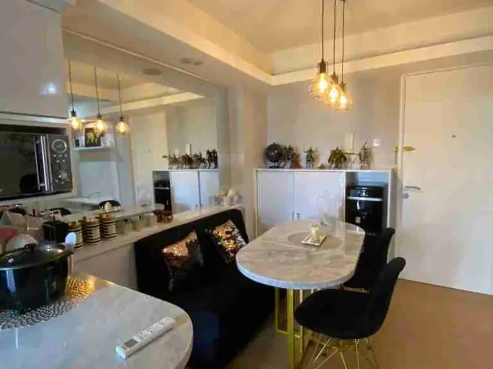 apartemen bassura 2 br furnished renovasi
