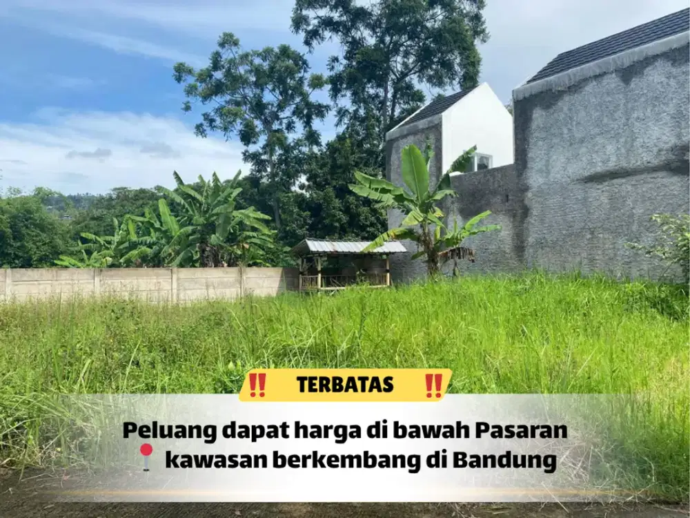 Harga BU! Tanah Siap Bangun Sindanglaya Dekat Bandung