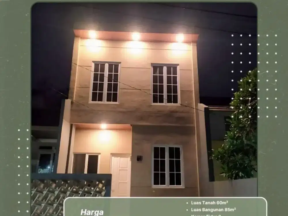 Rumah siap Huni Bogor dijual.Akses:10 menit ke stasiun,dekat Tol BSD