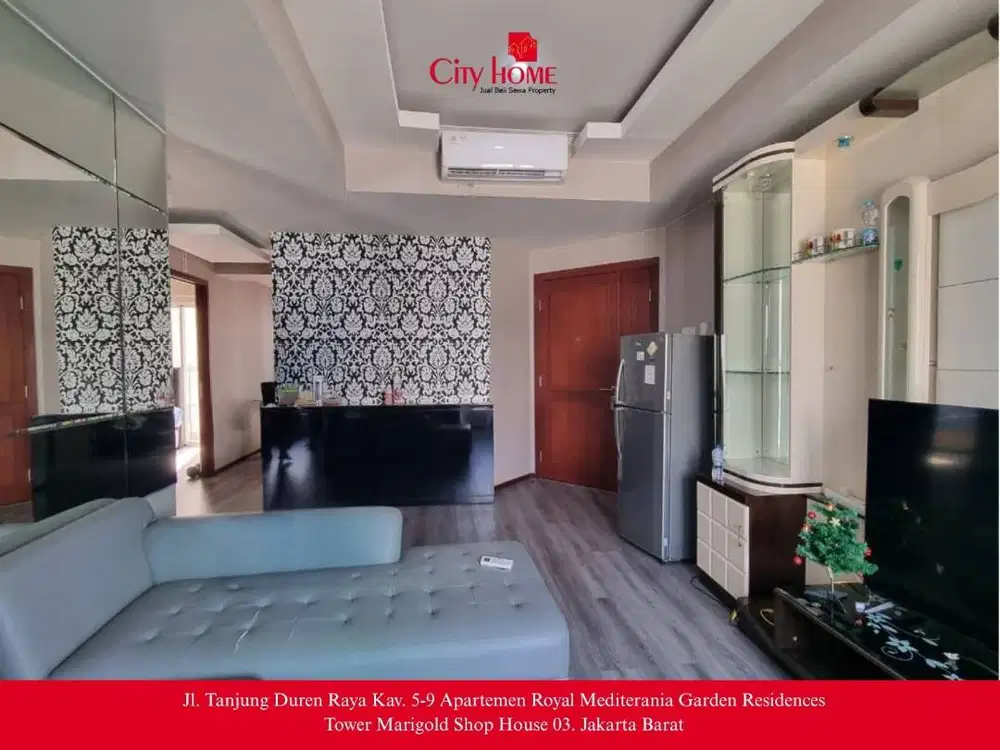 Disewakan Apartemen 2BR Royal Mediterania Garden Tanjung Duren