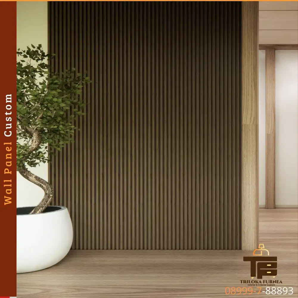 Wall Panel Custom Harga Terjangkau | Triloka Furnea | Bisa Request Des