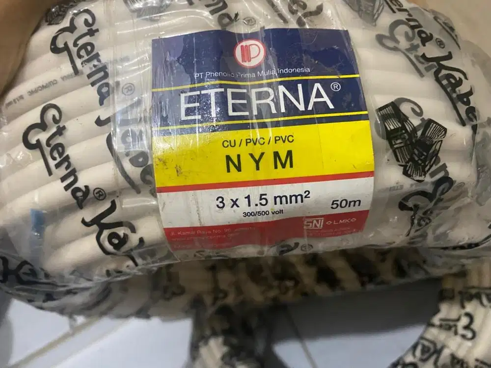 Kabel Etern 3x1.5 NYM Per Roll