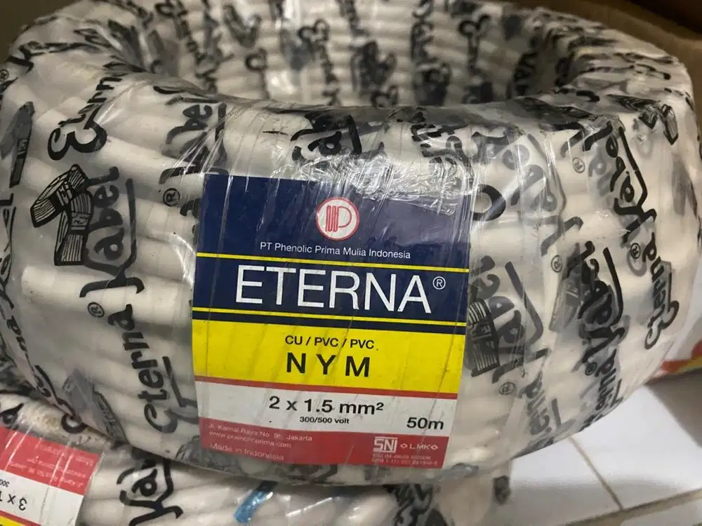 Kabel Eterna NYM 2x1.5 Per Roll