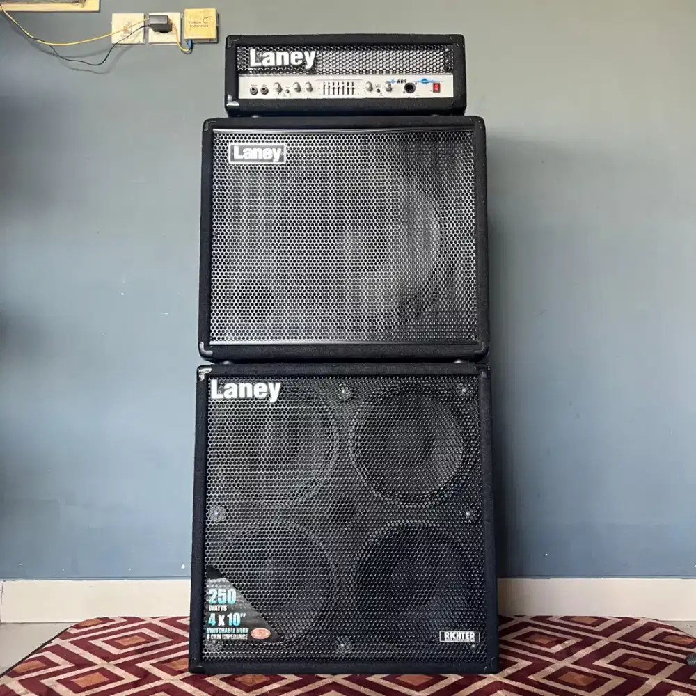 Laney RB9 Full Stack
‎Double Cabinet RB410 + RB115
‎