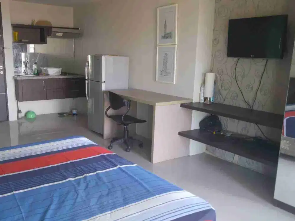 Apartemen The Square - seberang gedung W UKP siap huni full Furnish