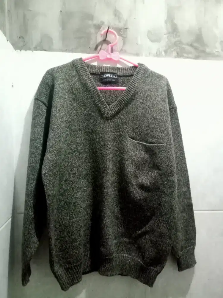 Sweater wool asli
