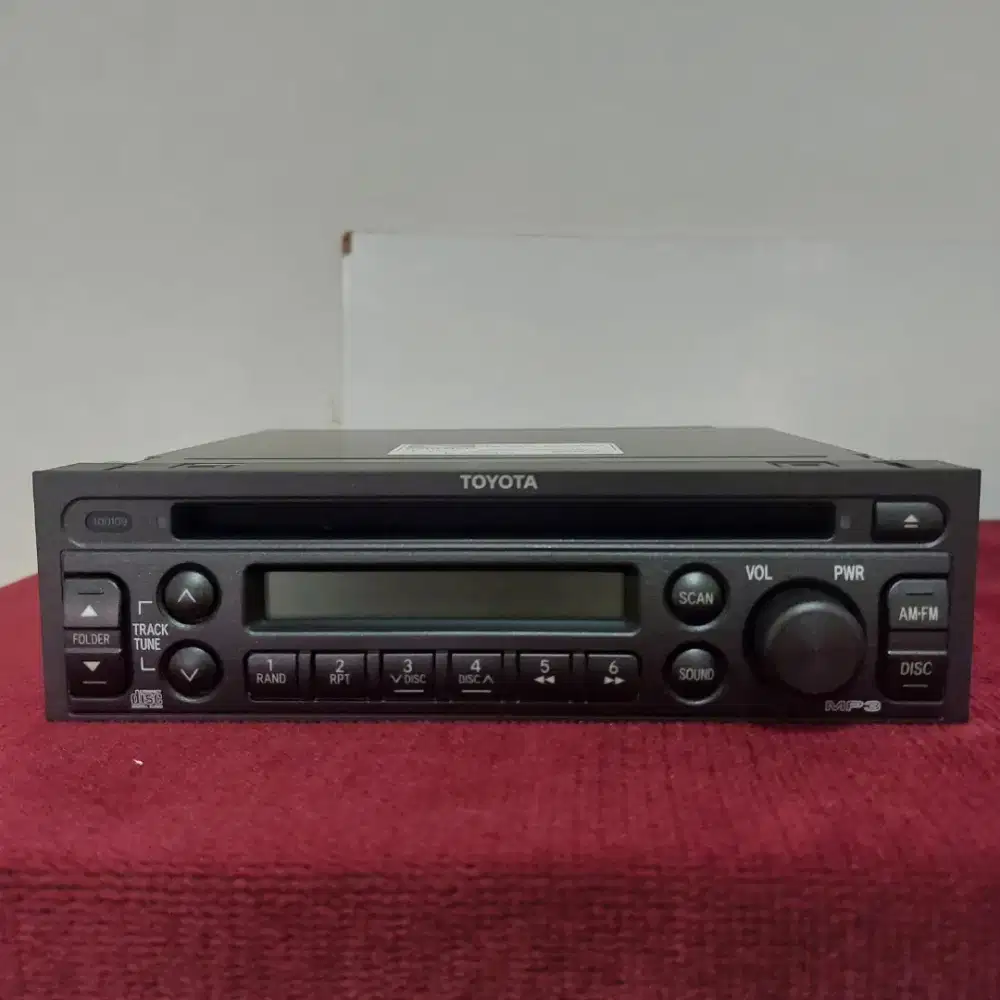 Radio Tape Mobil Single Din Ori Toyota