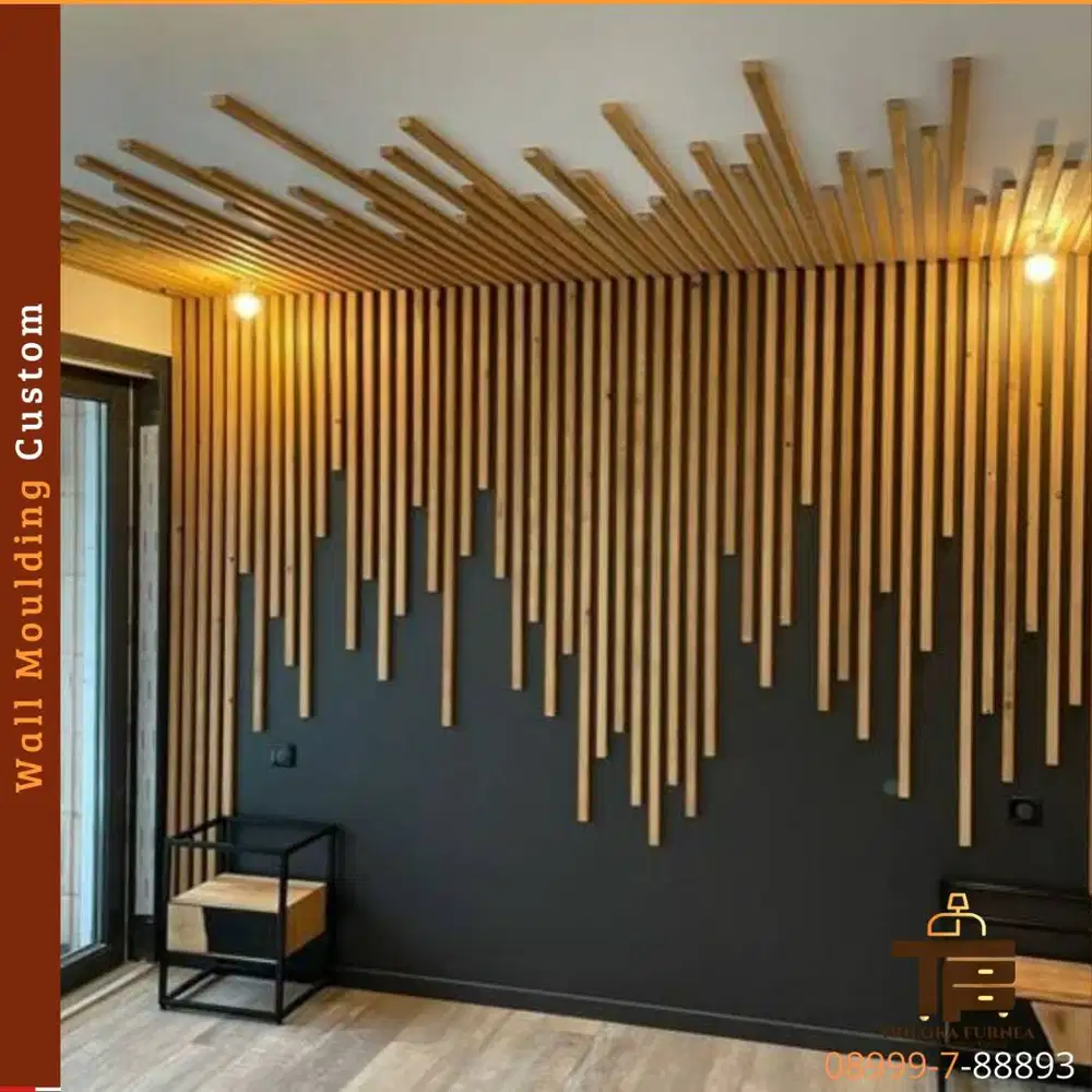 Wall Moulding Custom Elegan dan Mewah | Triloka Furnea