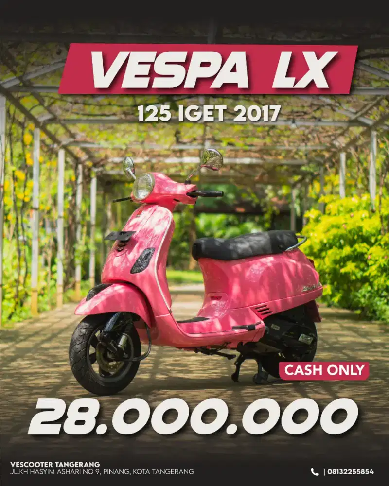 Vespa LX 125 IGET 2017