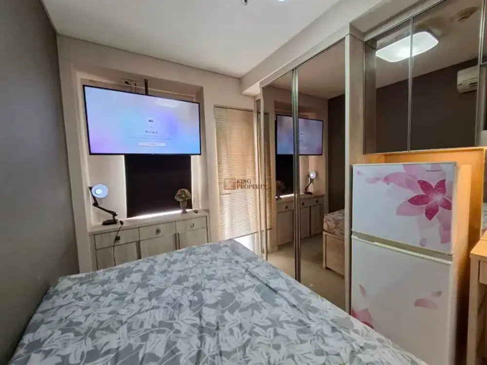 Hanya Jalan Kaki Ke Mall Central Park, Disewakan Apartemen Madison Park Studio Minimalis Furnished Siap Huni di Tanjung Duren Pusat kota Jakarta Barat