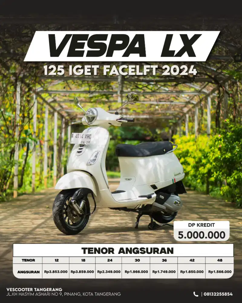 VESPA LX 125 IGET FACELIFT 2024