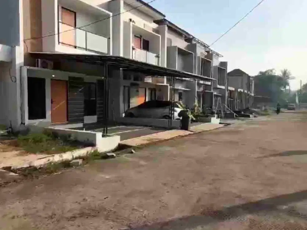 Rumah baru 2 lantai mewah start 800 jt an free surat2 dekat cibubur 5 menit ke tol setu bekasi