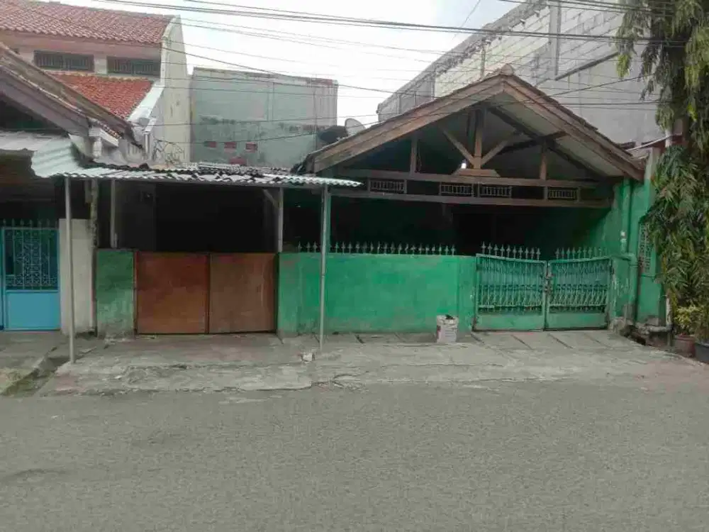 Rumah tempat usaha 1.25 M pinggir jalan raya di kayuringin LT 136 cocok utk kost dekat jln raya kalimalang Mall Metropolitan