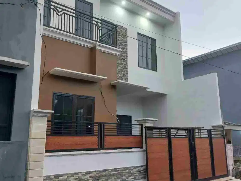 Rumah baru minimalis 1.3 M murah 2 lantai di perumahan Kodau jatiasih