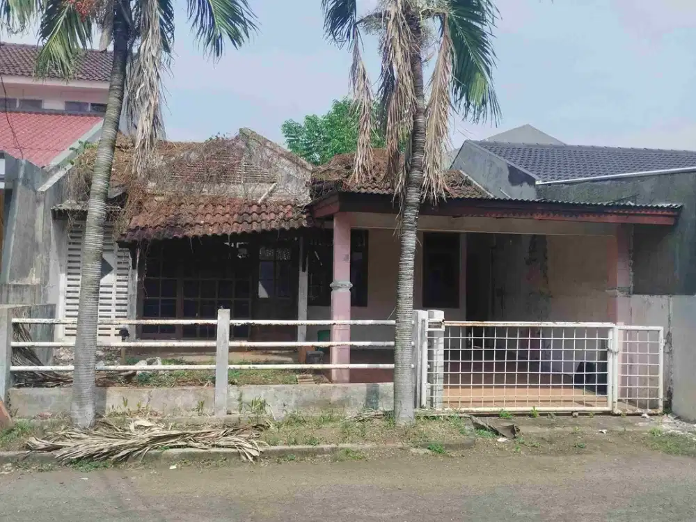 dijual rumah hitung tanah LT 153 di peninsula galaxy dekat akses ke LRT dan tol
