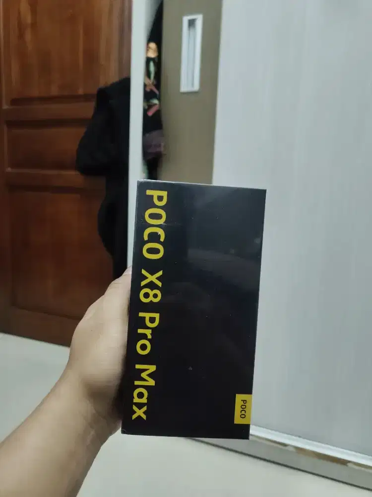 POCO X8 PROMAX 12/256 12/512 BARU SEGEL BNIB NOREPACK