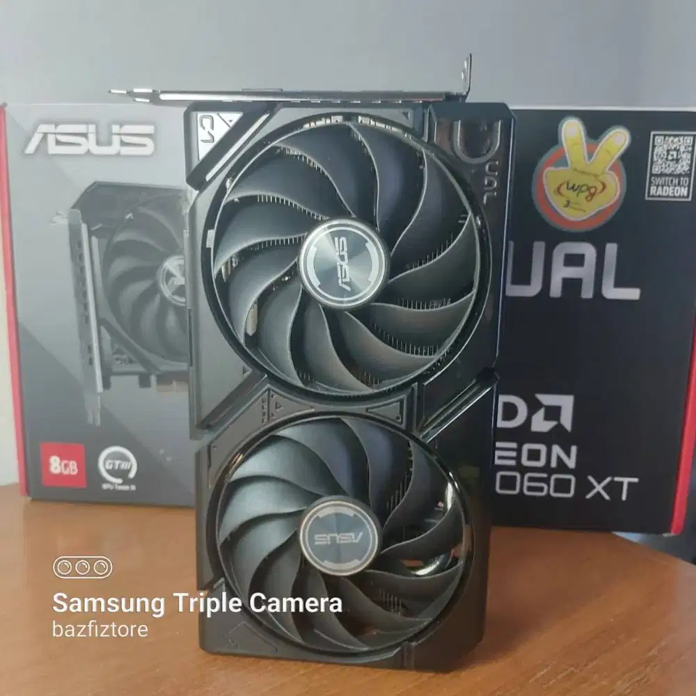Asus Dual Radeon RX 9060 XT 8GB GDDR6 Garansi WPG JAN 2029