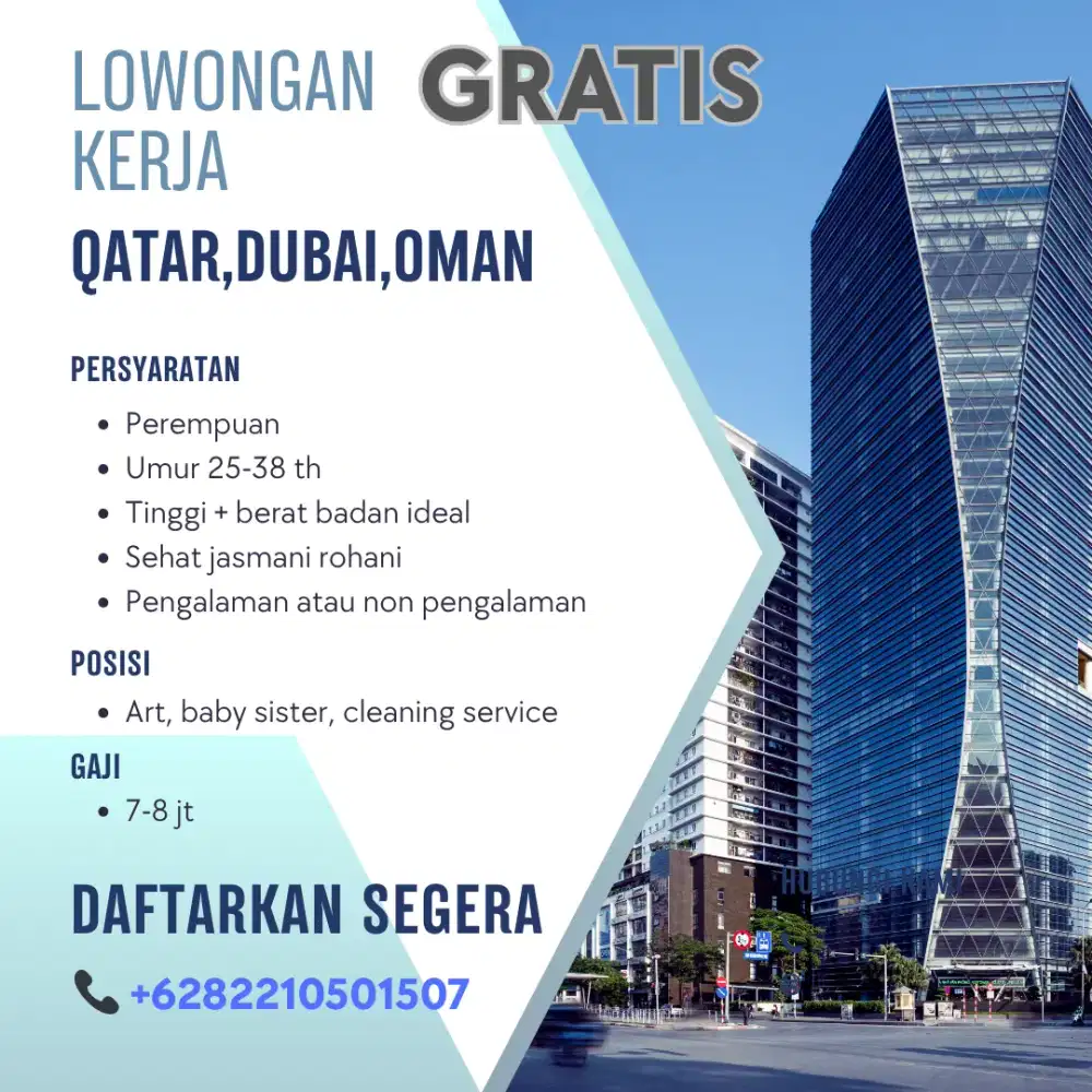 Lowongan kerja internasional
