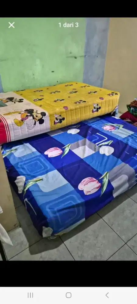 Dijual Kasur Anak Tarik 2 Susun ukuran 120x200 Masih Bagus