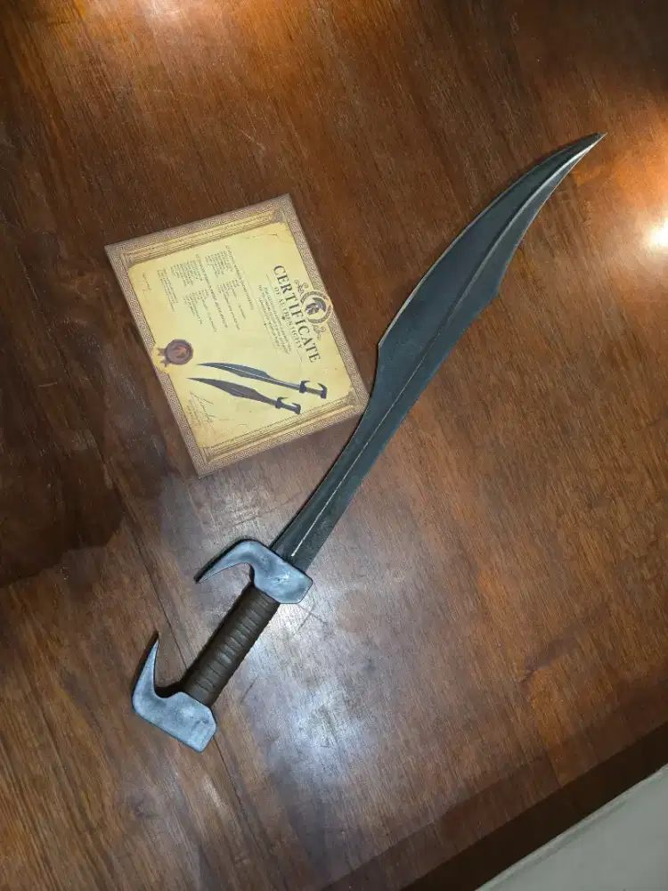 Pedang spartan 300 movie sword hi quality steel