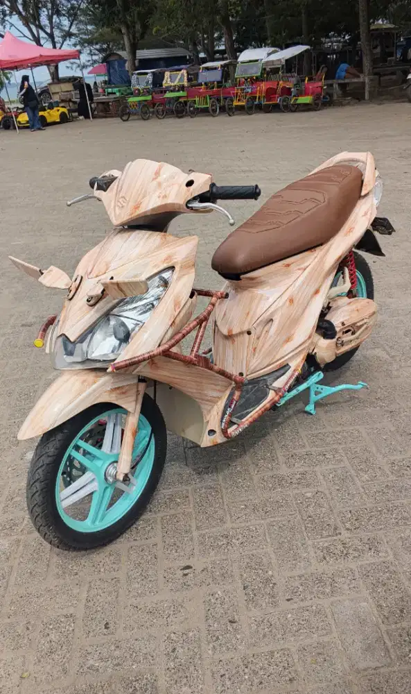 Suzuki Skydrive Full Restorasi Dan Modifikasi
