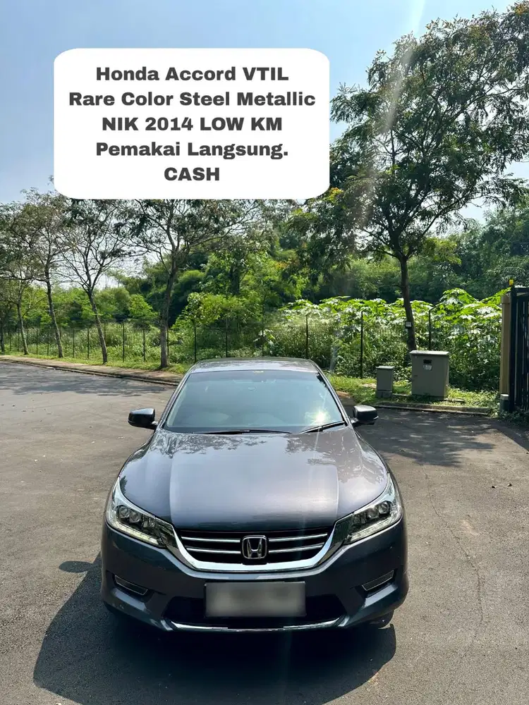 Honda Accord 2014 Super Terawat Pemilik Langsung CASH!