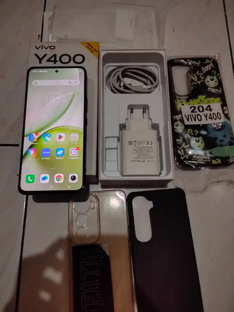 VIVO Y400 NFC 8+8/256 FULLSET MASIH GARANSI