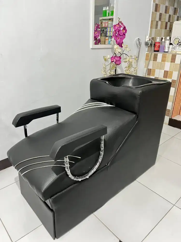 Washbak keramas cuci rambut motif gari garis