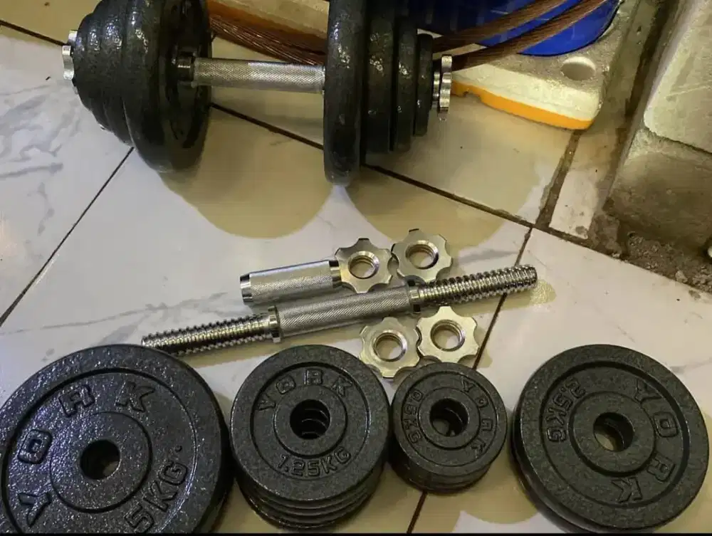 jual dumbell set bongkar pasang