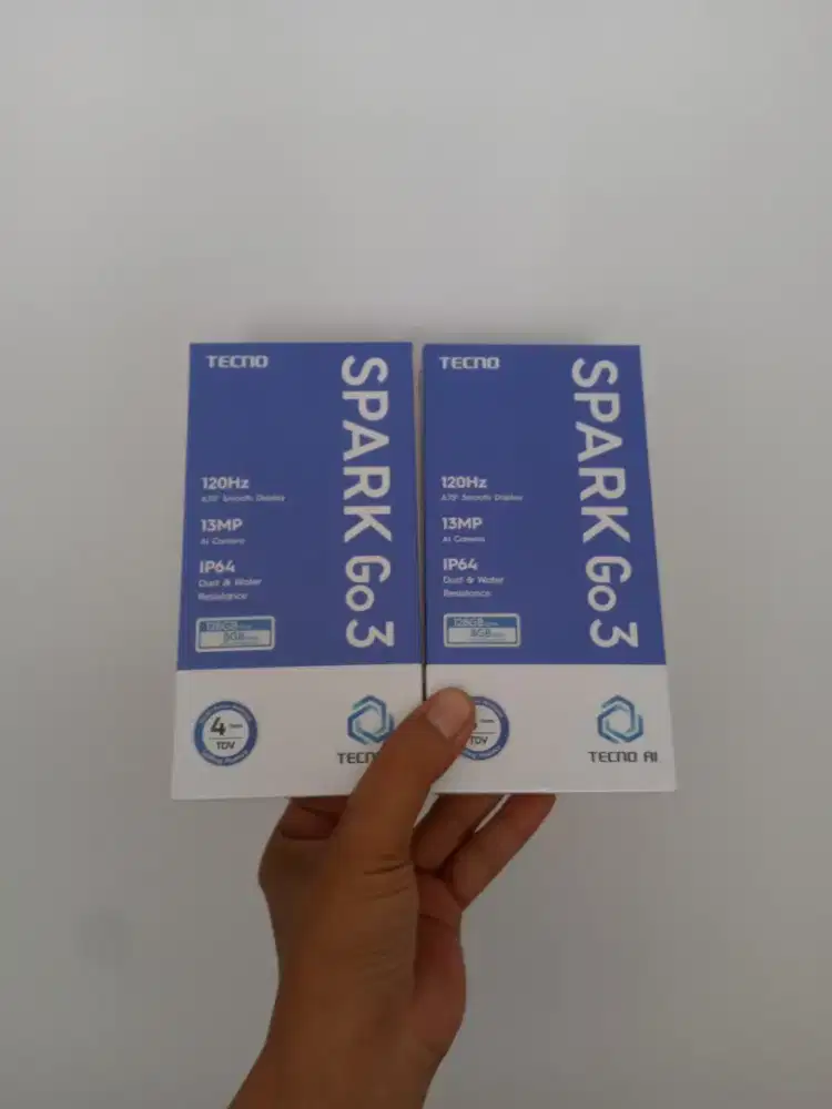 Fast respon WA Tecno Spark GO3 4+4/128 Garansi resmi 13bln