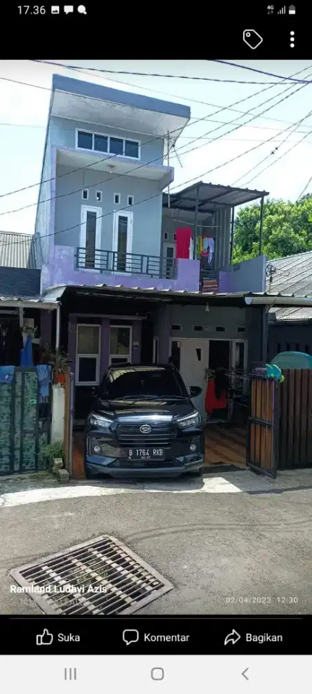 Jual Rumah seken 2lt