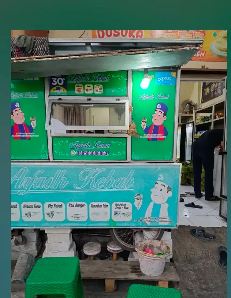 Di butuhkan lowongan untuk jaga kebab