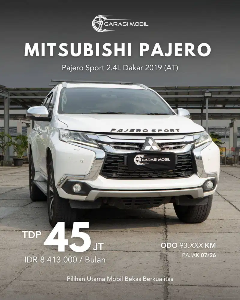 Pajero Sport 2.4L Dakar 2019 (AT)