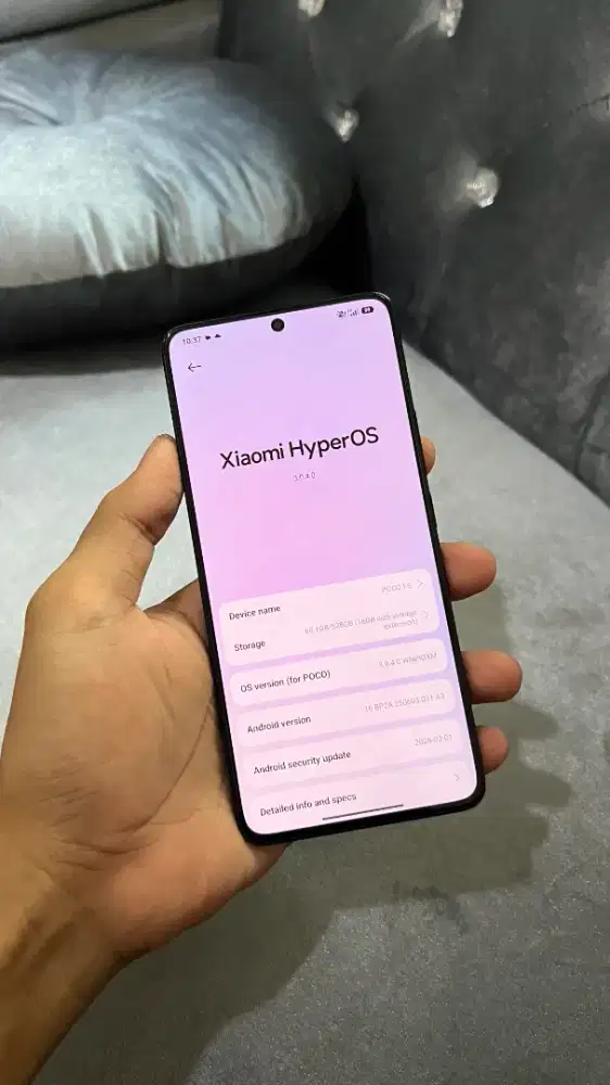 Poco F6 12/512Gb fullset negoin aja cod