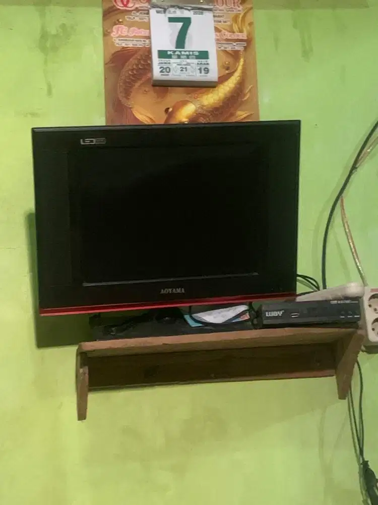 Bu jual tv Led merek aoyama