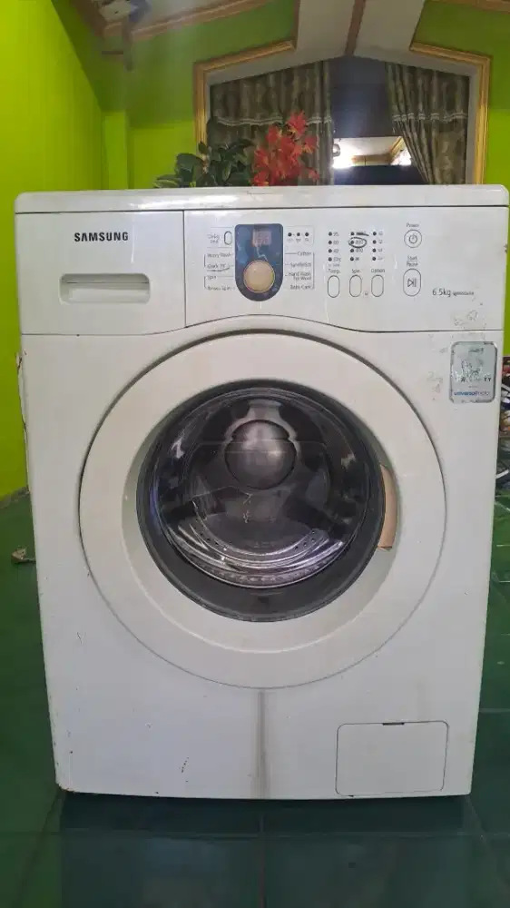 Mesin Cuci Samsung Front Load 6,5kg kondisi Baik. Part Baru