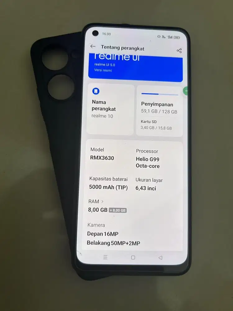 Realme 10 Batangan Segel Ori