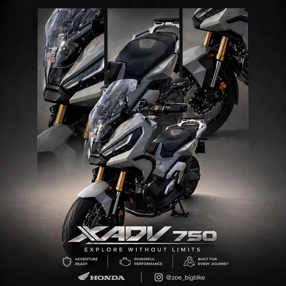 Honda xadv 750 tahun 2023